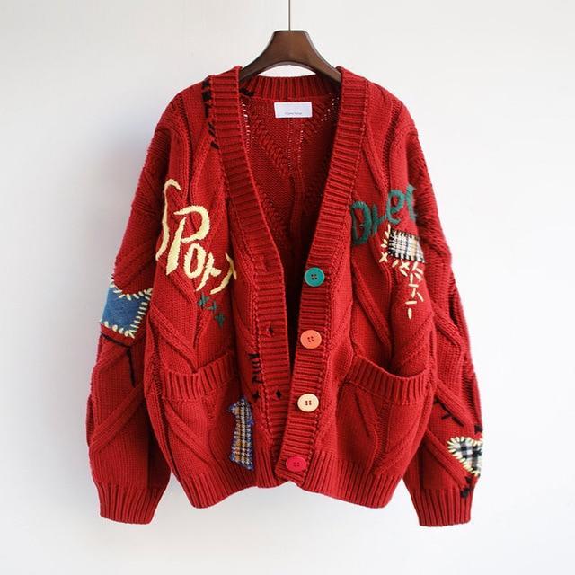 Lettering - Cardigan-3