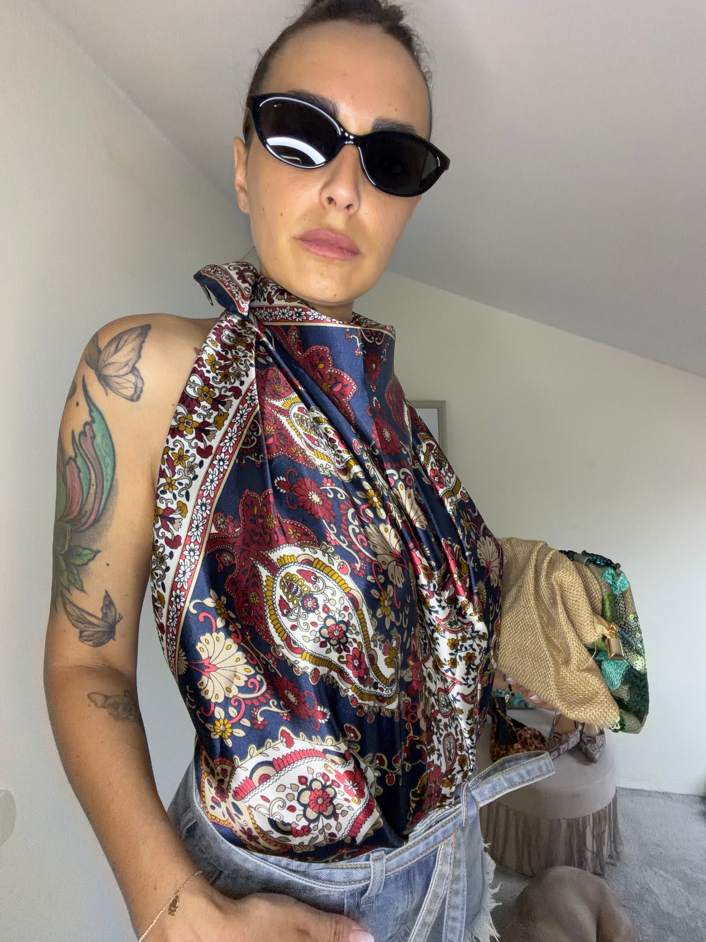 Top Foulard