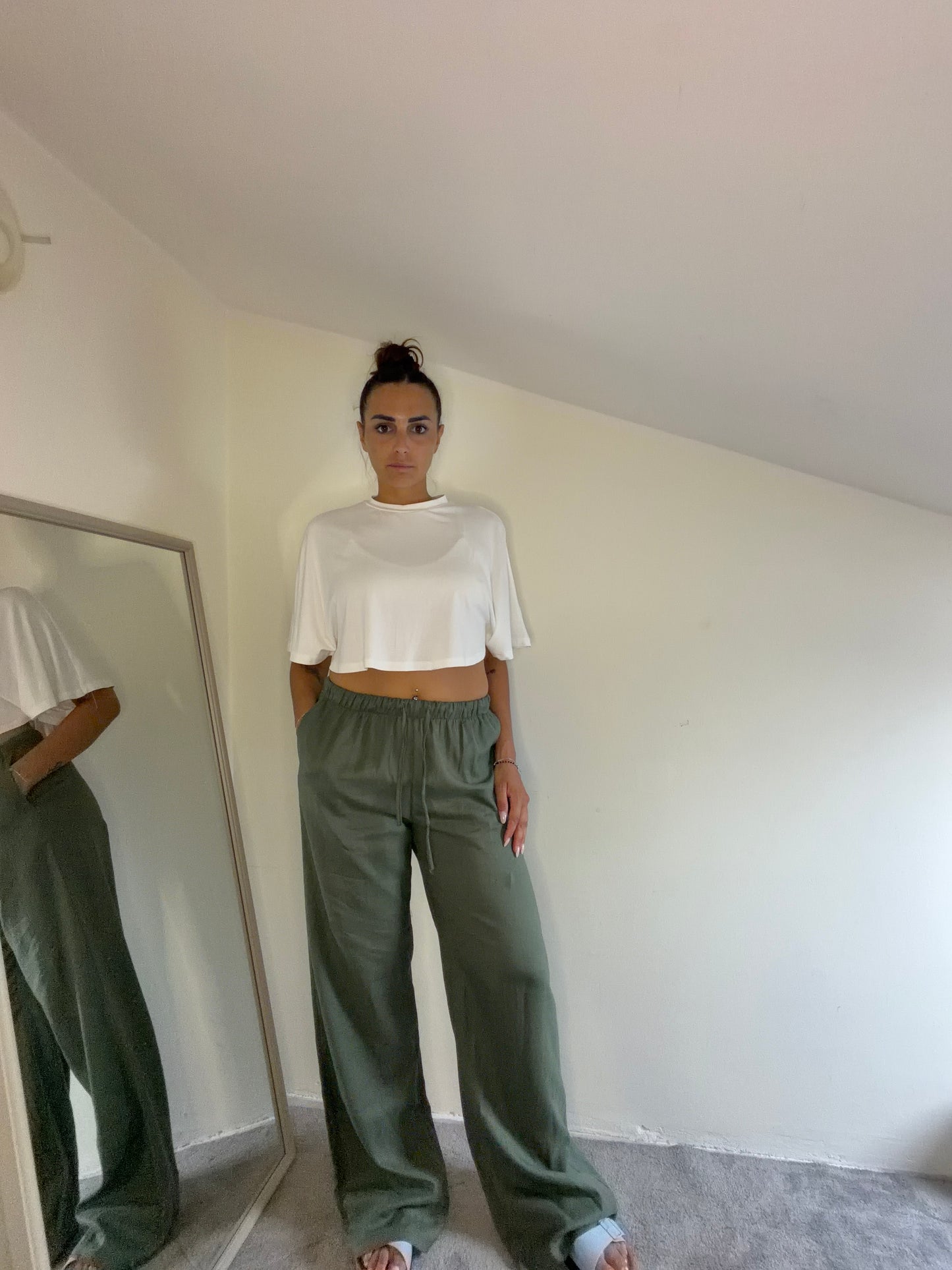 Pantalone in Lino