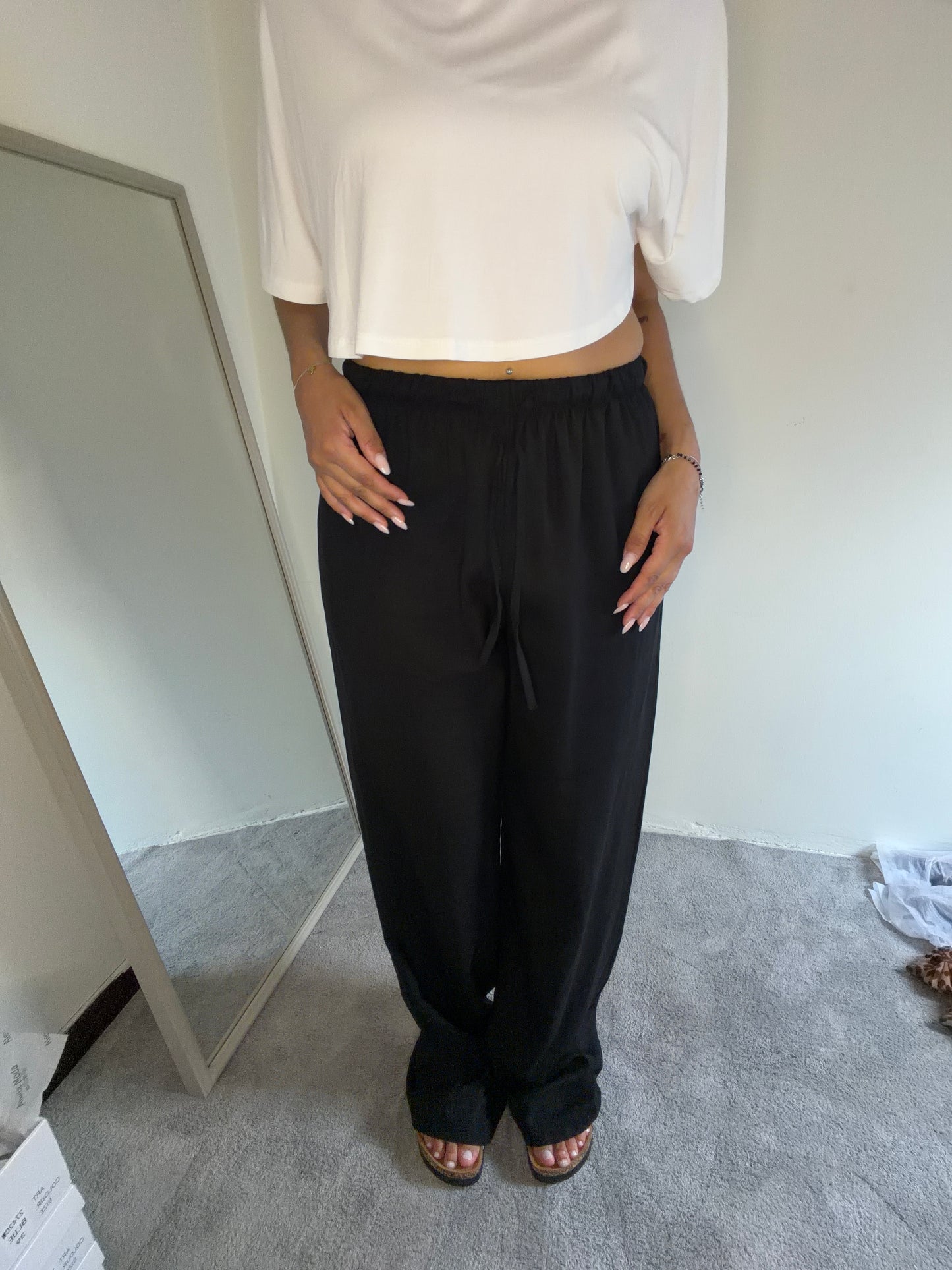 Pantalone in Lino