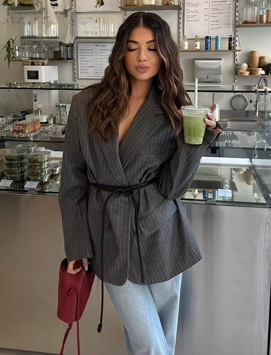 Viky - Blazer a righe