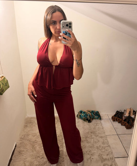 Set coordinato top e pantalone