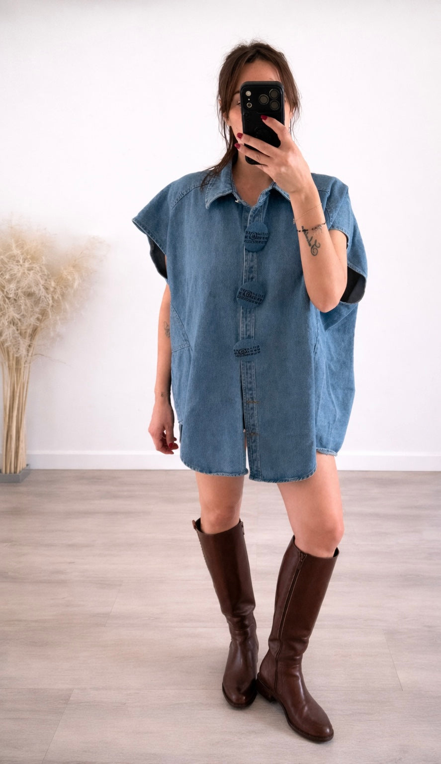Camicia Over di Denim