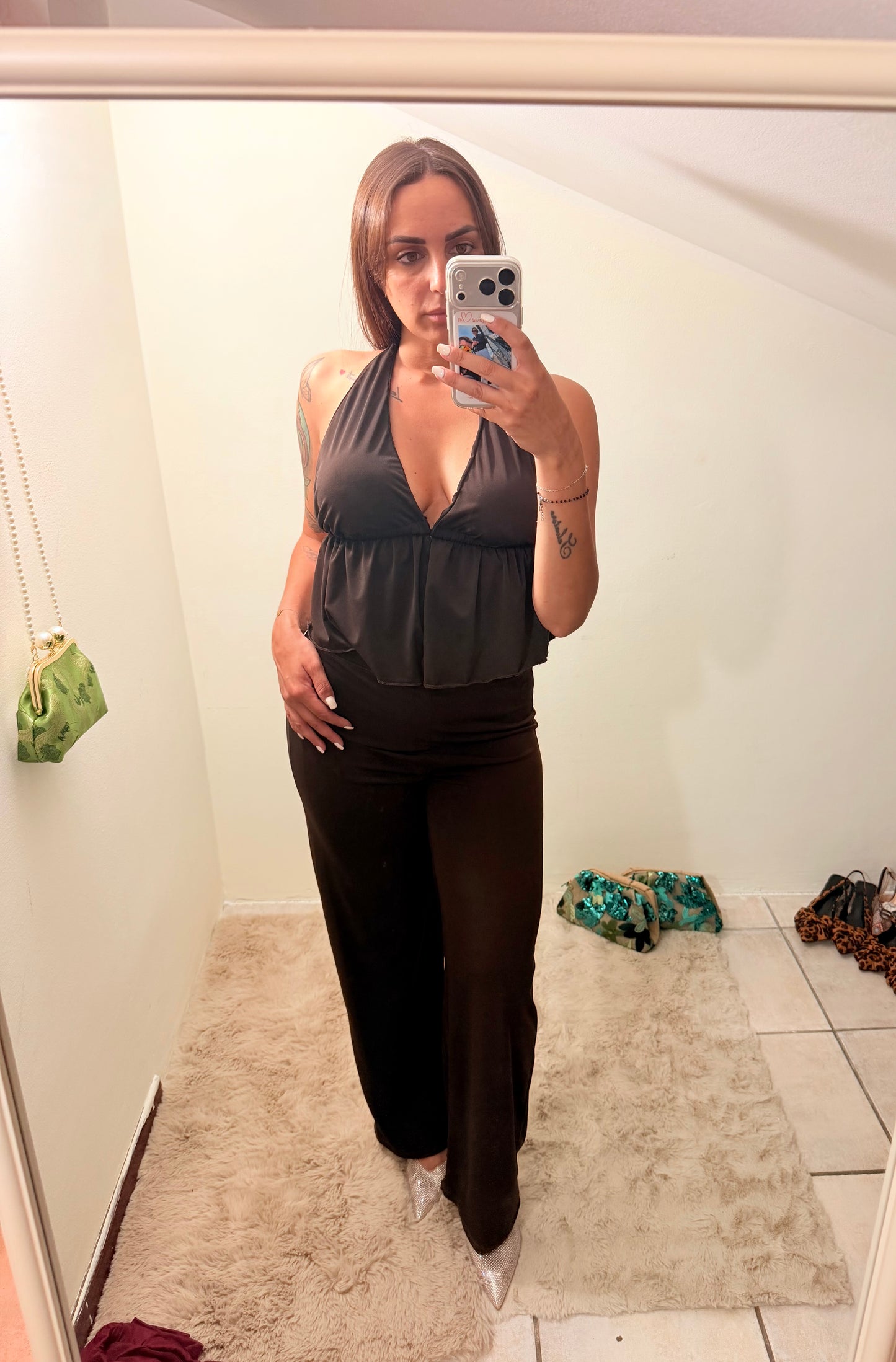Set coordinato top e pantalone