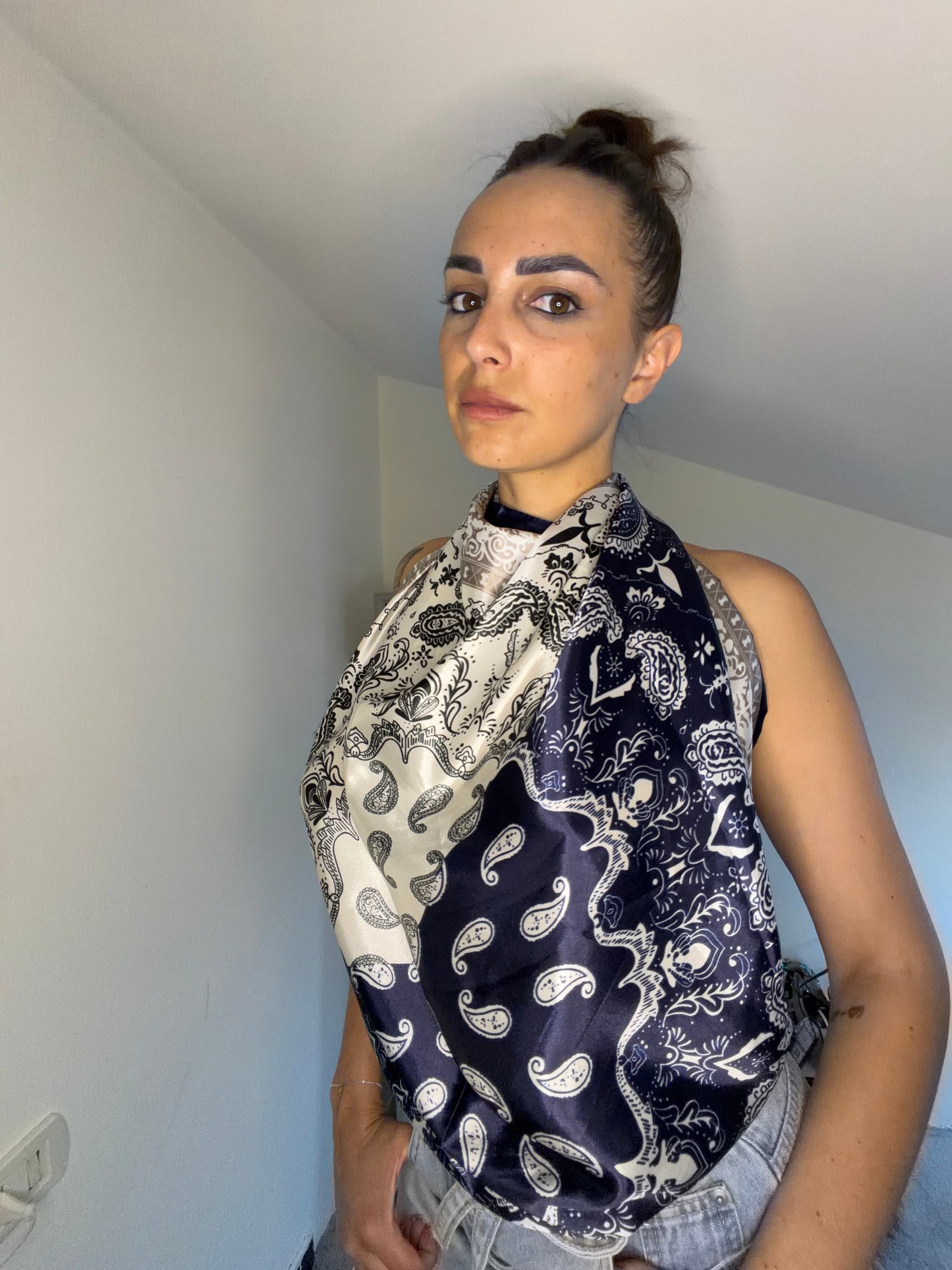 Top Foulard