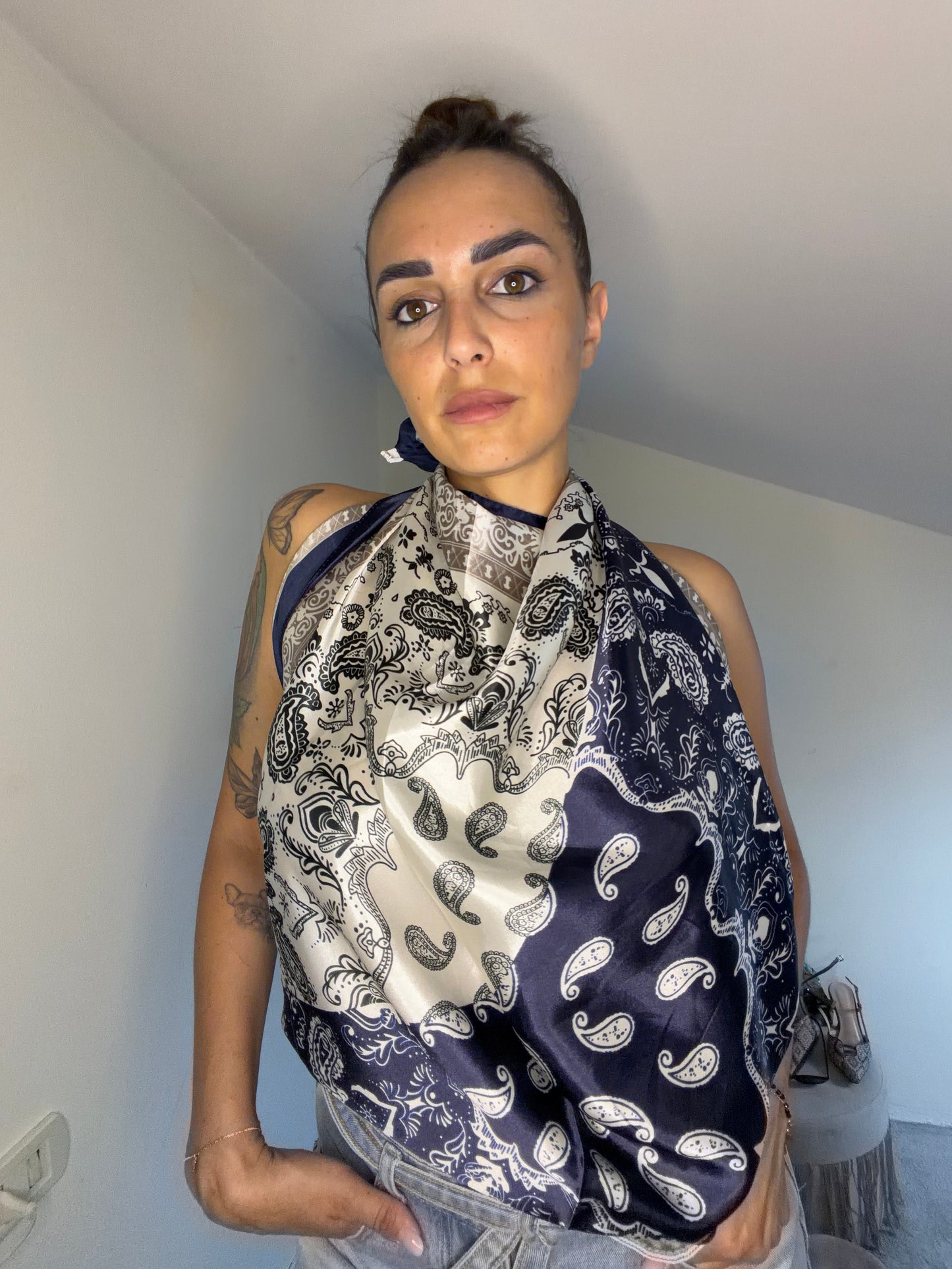 Top Foulard