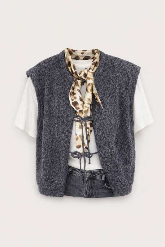 Grisea - Gilet smanicato